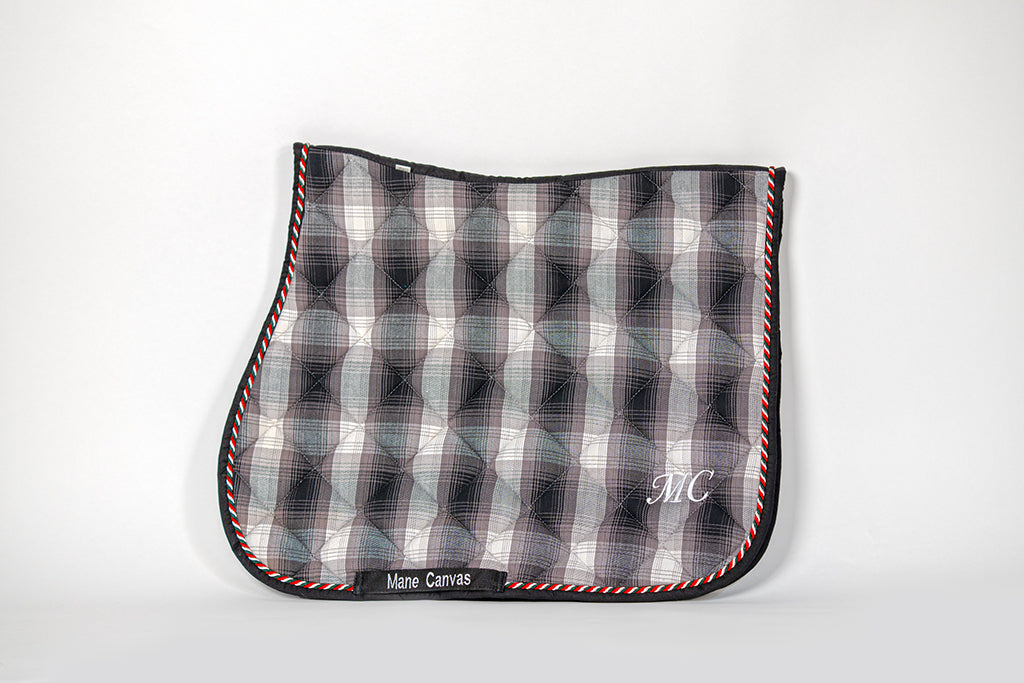Grey Plaid Pad