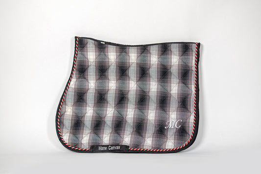 Grey Plaid Pad